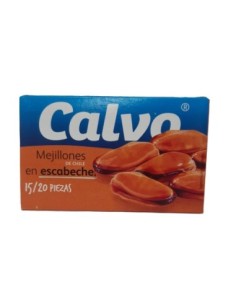 MEJILLONES CALVO ESCABECHE 15/20 115 GRS