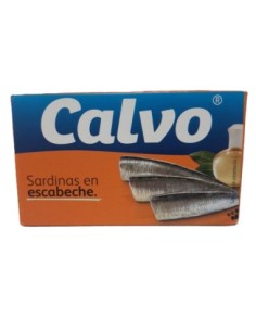 SARDINAS ESCABECHE CALVO 0L-120