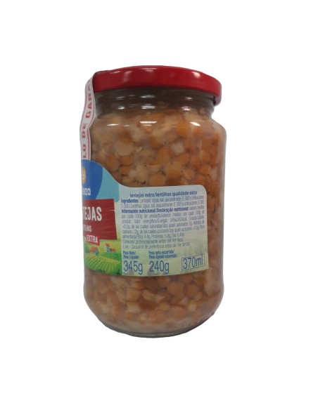LENTEJA COCIDA ALTEZA TARRO 360 GRS