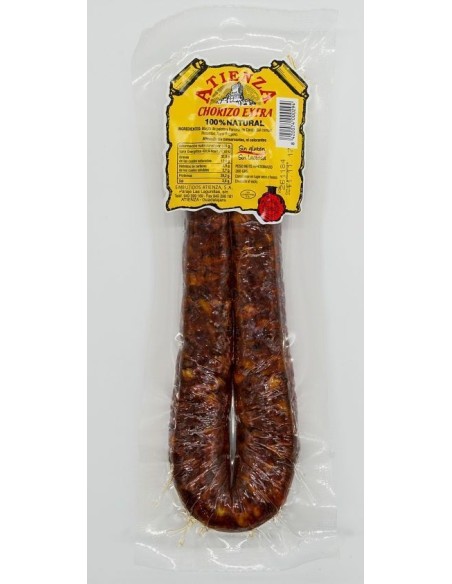 CHORIZO ATIENZA EXTRA PIEZA 280 GRS.