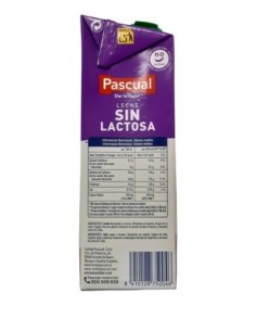 LECHE PASCUAL SIN LACTOSA DESNAT. 1 L. 2
