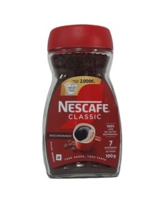 NESCAFE DESCAFEINADO 100 GRS