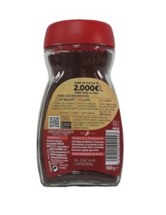 NESCAFE DESCAFEINADO 100 GRS 2