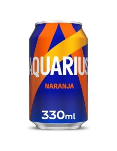 AQUARIUS DE NARANJA LATA 33 CL