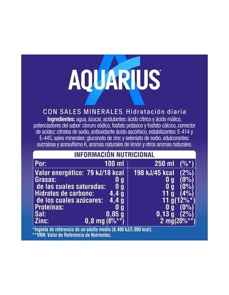 AQUARIUS LIMON 1,5 L