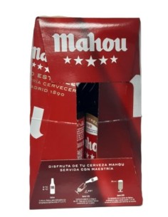 CERVEZA MAHOU 5 ESTRELLAS PACK 6 25 CL 2