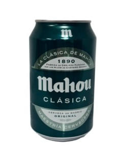 CERVEZA MAHOU CLASICA LATA 330 ML