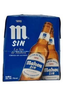 CERVEZA MAHOU SIN PACK 6