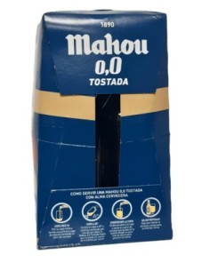 CERVEZA MAHOU TOSTADA 0,0% PACK 6