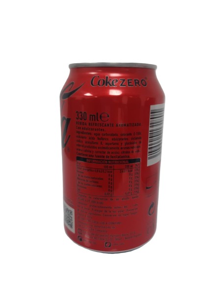 COCA COLA LATA ZERO 33 CL