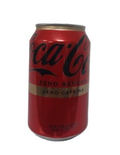 COCA COLA LATA ZERO ZERO 33 CL