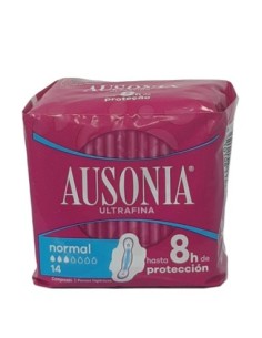 COMPRESA AUSONIA AD NORMAL ALAS 14  UDS