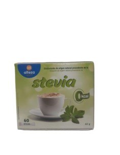 EDULCORANTE STEVIA CAJA 60 SOBRES ALTEZA