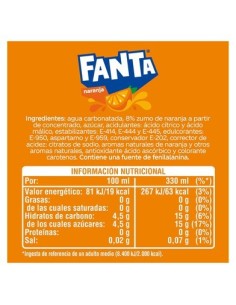 FANTA NARANJA LATA 33 CL 2
