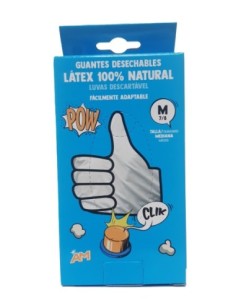 GUANTE LATEX  T.M  10 UDS AM