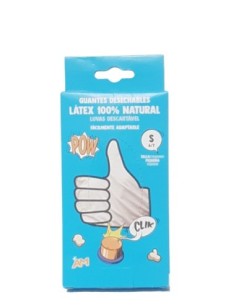 GUANTE LATEX  T.S.  SELEX 10 UDS.