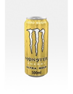 MONSTER ULTRA GOLD ZERO   LATA 50 CL
