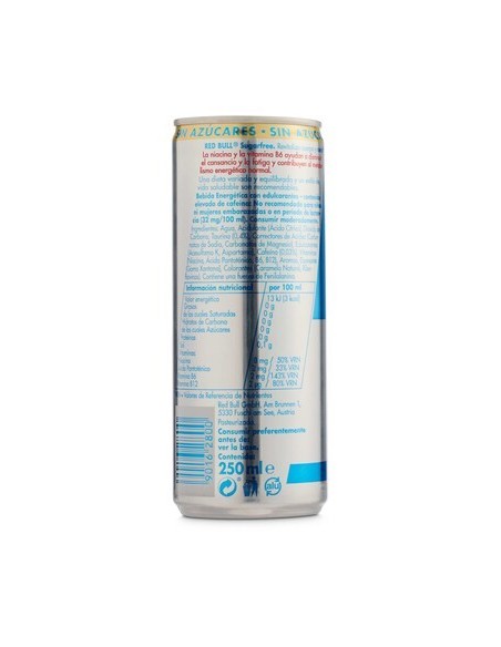 RED BULL SIN AZUCAR 250 ML