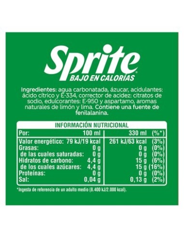 SPRITE LATA 33 CL
