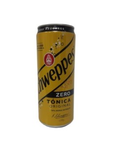 TONICA SCHWEPPES ZERO LATA 330 ML