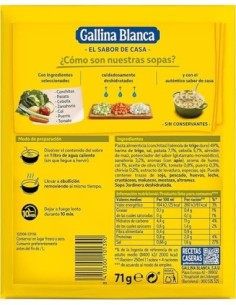 SOPA JARDINERA G.B. 2