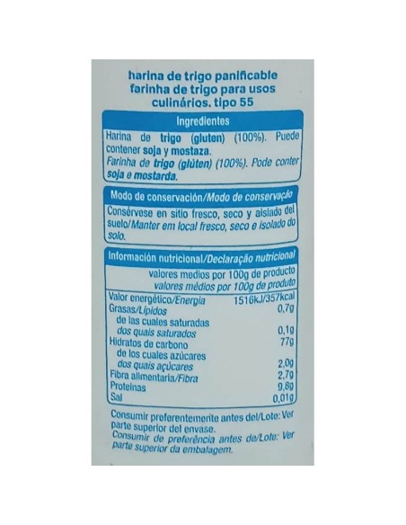 HARINA ALTEZA TRIGO 1KG.