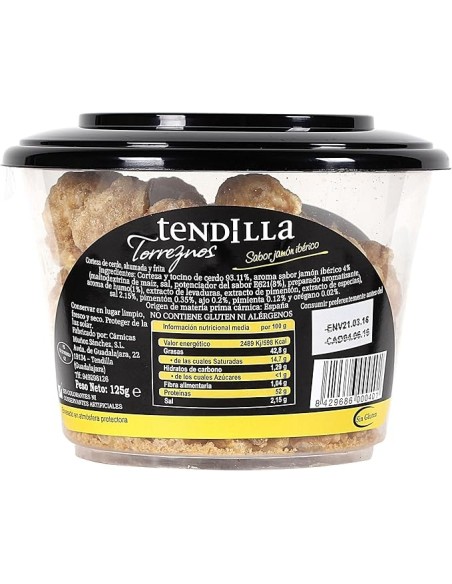 TORREZNO FRITO CUBO 125 GR. TENDILLA SABOR IBÉRICO