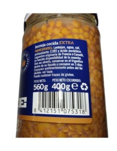 LENTEJA JA'E FRASCO V-580 2