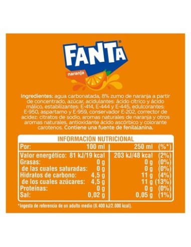 FANTA NARANJA DE 2L