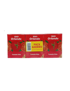 TOMATE FRITO ORLANDO BRIK PACK 3*212 GRS