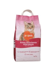 ARENA DE GATOS POPETS  PERFUMA 5KGR
