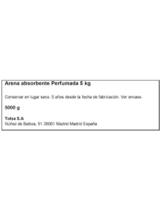 ARENA DE GATOS POPETS  PERFUMA 5KGR 2