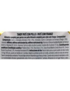 ALIMENTO PERROS TARRINA TANDY CORDERO-POLLO 300 GR. 2