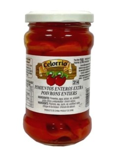 PIMIENTO PIQ.ENTERO TROZOS TARRO 314 CELORRIO