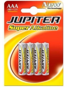 PILAS ALCALINAS BL4 LR03 JUPITE / POWERKING AAA
