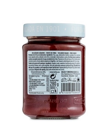 HELIOS MERMELADA EXTRA 340 FRESA