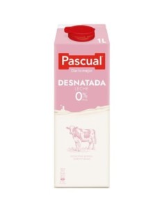 LECHE PASCUAL DESNATADA 1L.