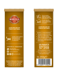 CAFE MARCILLA MOLIDO NATURAL 250 G 2