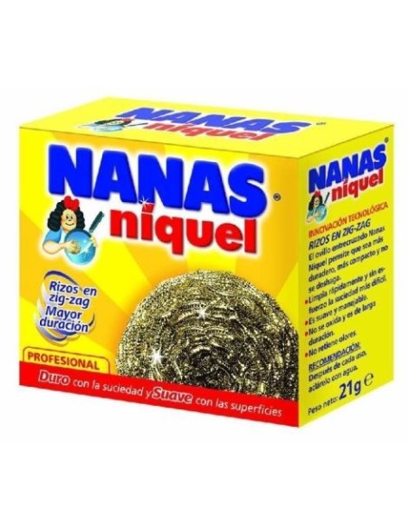 ESTROPAJO NIQUEL NANAS 21 GRS.