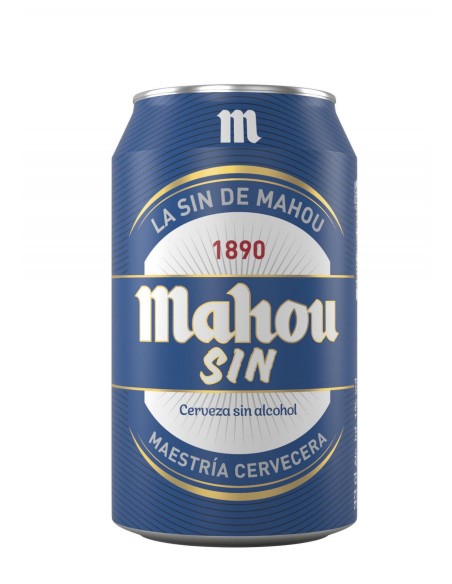 CERVEZA MAHOU SIN LATA 33 CL